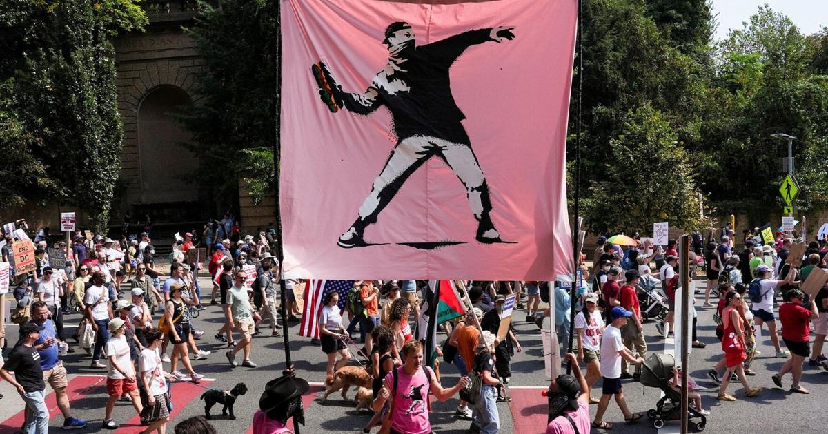 Sandwich Throw Man who threw sandwich at federal agent found not guilty of assault ...
