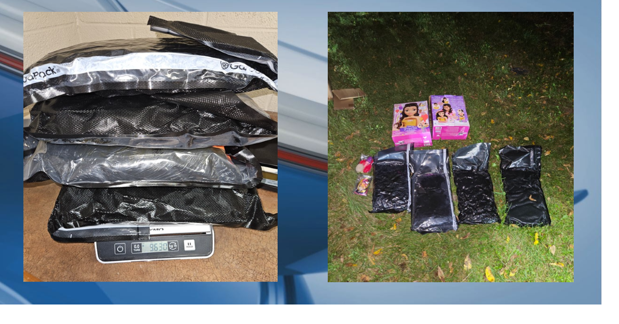 21 pounds of crystal meth found in a vehicle during a traffic stop ...