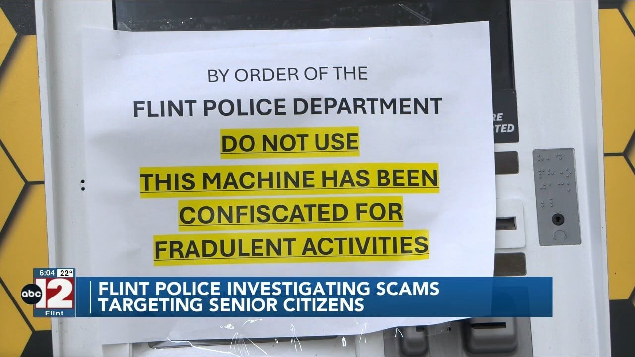 Flint Police Department investigating scams targeting senior citizens |  News | abc12.com