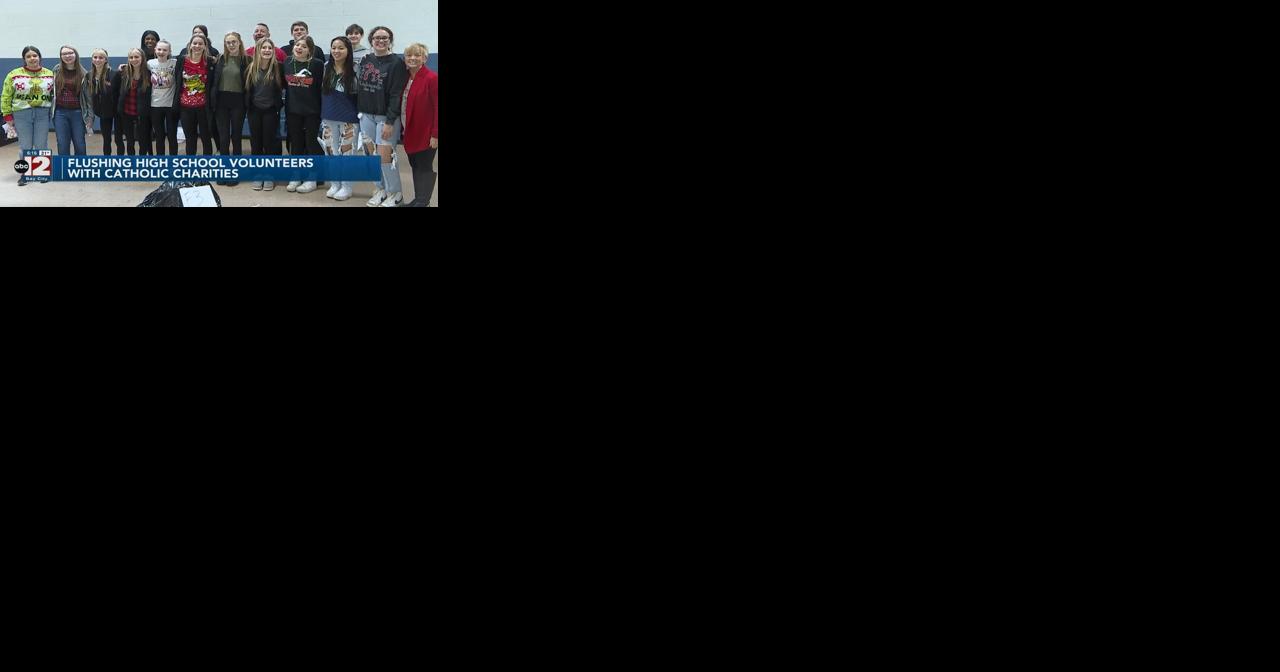Flushing High School volunteers with Catholic Charities ahead of the holidays - Vimarsana News