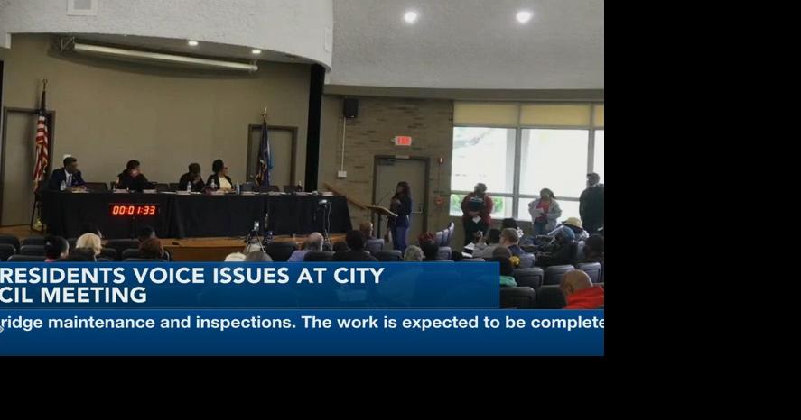 Residents aired concerns at special Flint City Council meeting | News ...