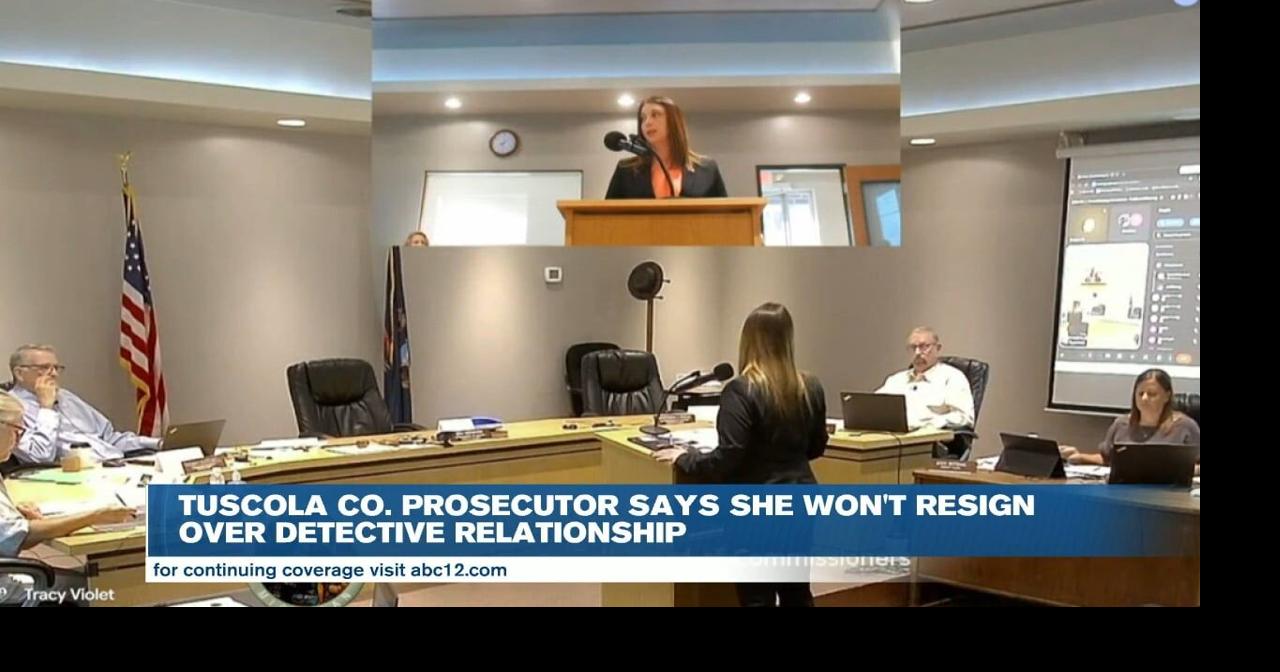 Tuscola County prosecutor vows to stay despite controversy over relationship with detective