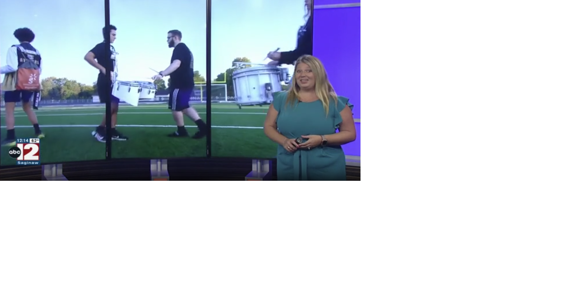 Corunna High School marching band shows heart through music and family