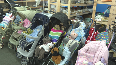 Second hand baby shower cheap