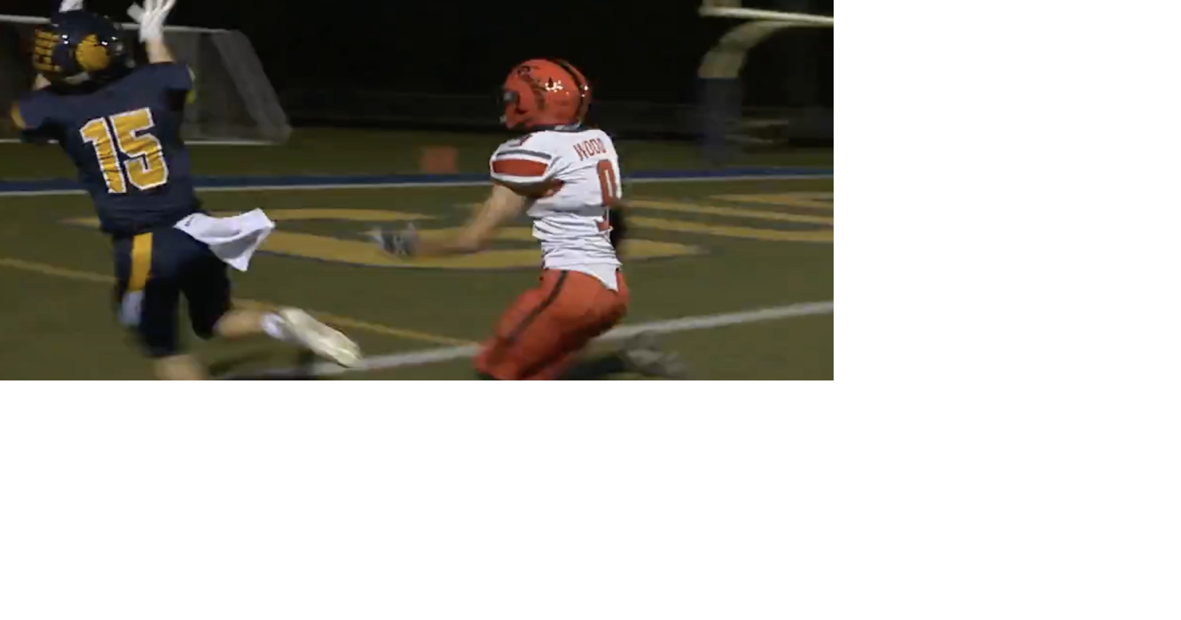 HS Football Almont at Goodrich Sports