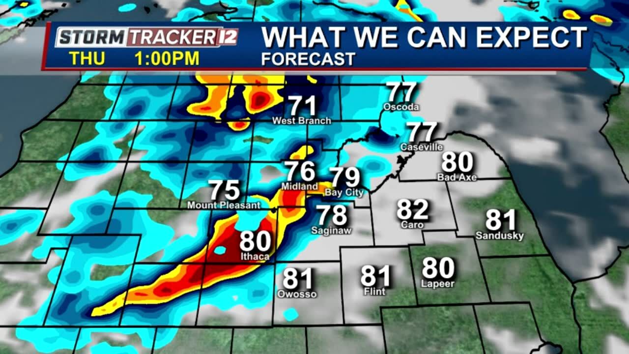 Storm Tracker 12 Alert Day: Severe weather possible Thursday | Weather |  abc12.com