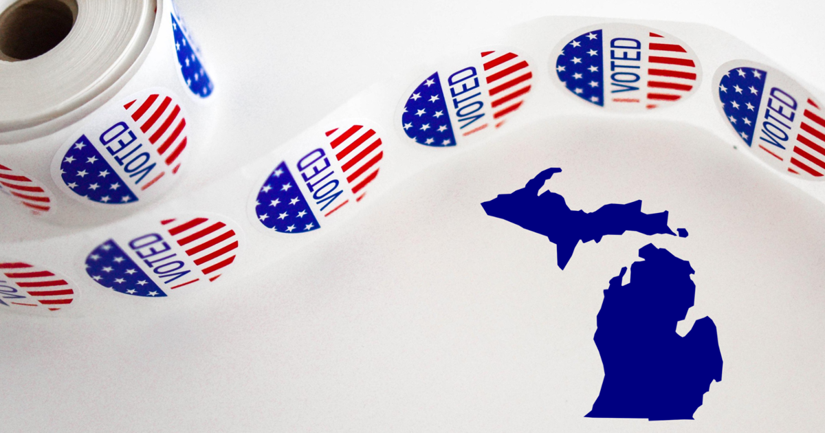 Vote now to pick Michigan's official 2026 Election Day sticker | State ...