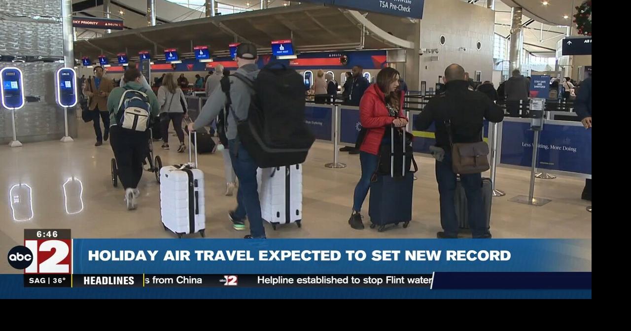Holiday air travel to hit record high