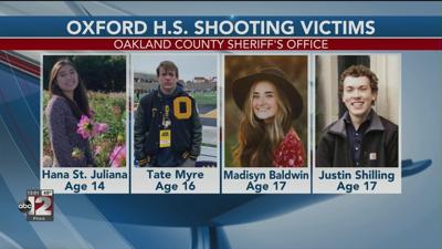 Oxford High School shooting victims