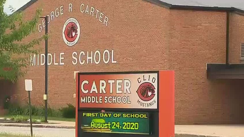 Carter Middle School in Clio