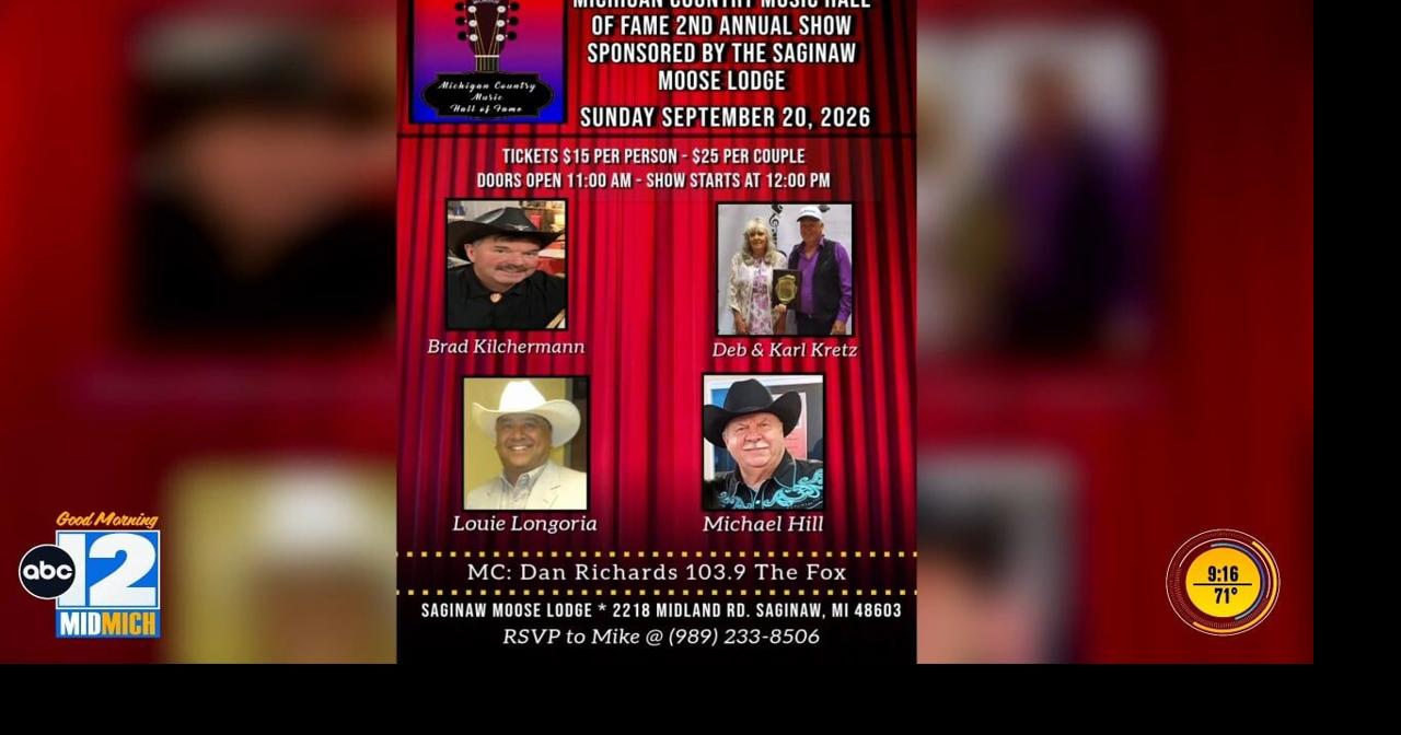 Michigan Country Music Hall of Fame Show