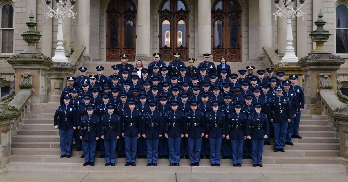 Michigan State Police welcome 52 new troopers after graduation | State ...