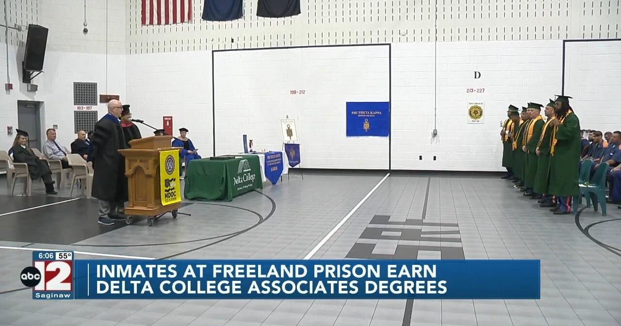 Graduation season also celebrated in prisons, where inmates get degrees in Freeland - Vimarsana News