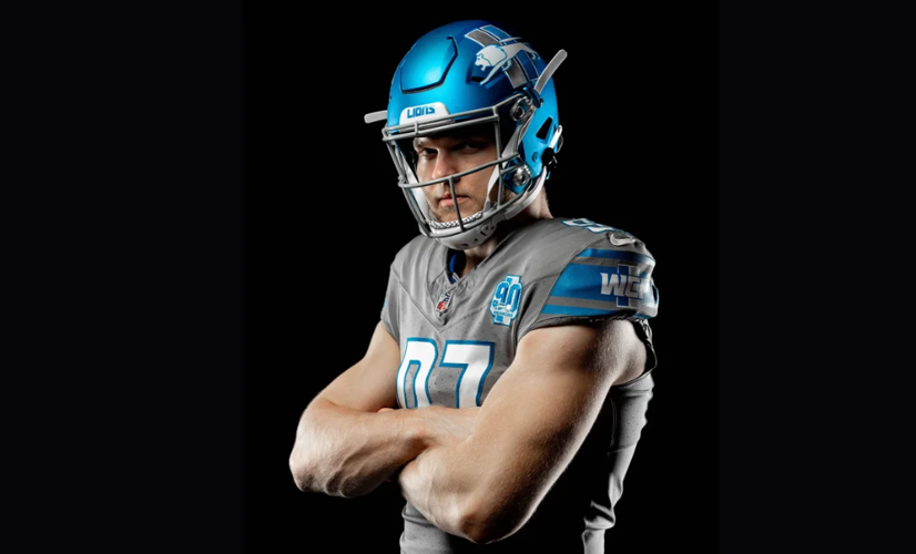 Detroit Lions unveiled their new alternate helmets for the 2023 season, Sports