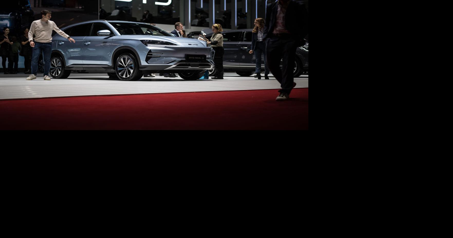 Chinese electric vehicle maker BYD overtakes Tesla as top seller