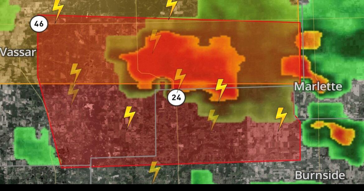 Tornado Warning canceled in Lapeer and Tuscola counties Weather