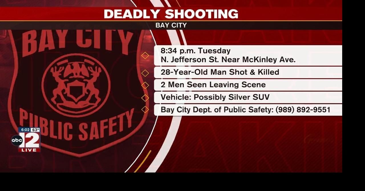 28-year-old shot and killed in Bay City on Tuesday evening