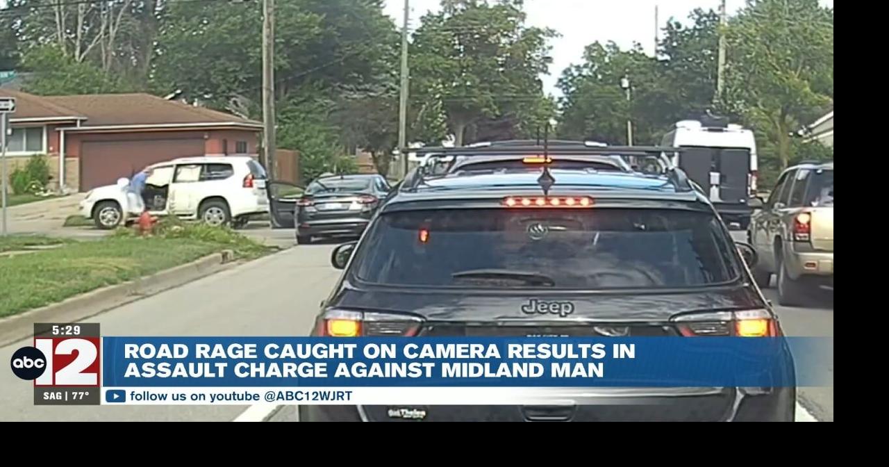 Midland man charged in road rage incident caught on camera in Bay City ...
