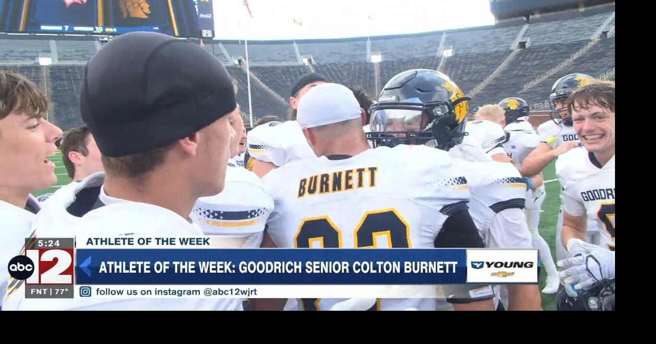 Athlete of the Week: Goodrich Senior Colton Burnett