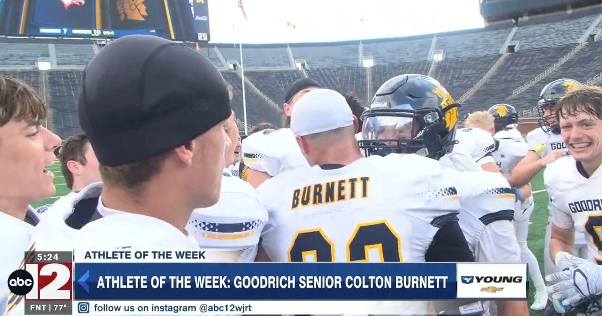 Athlete of the Week: Goodrich Senior Colton Burnett