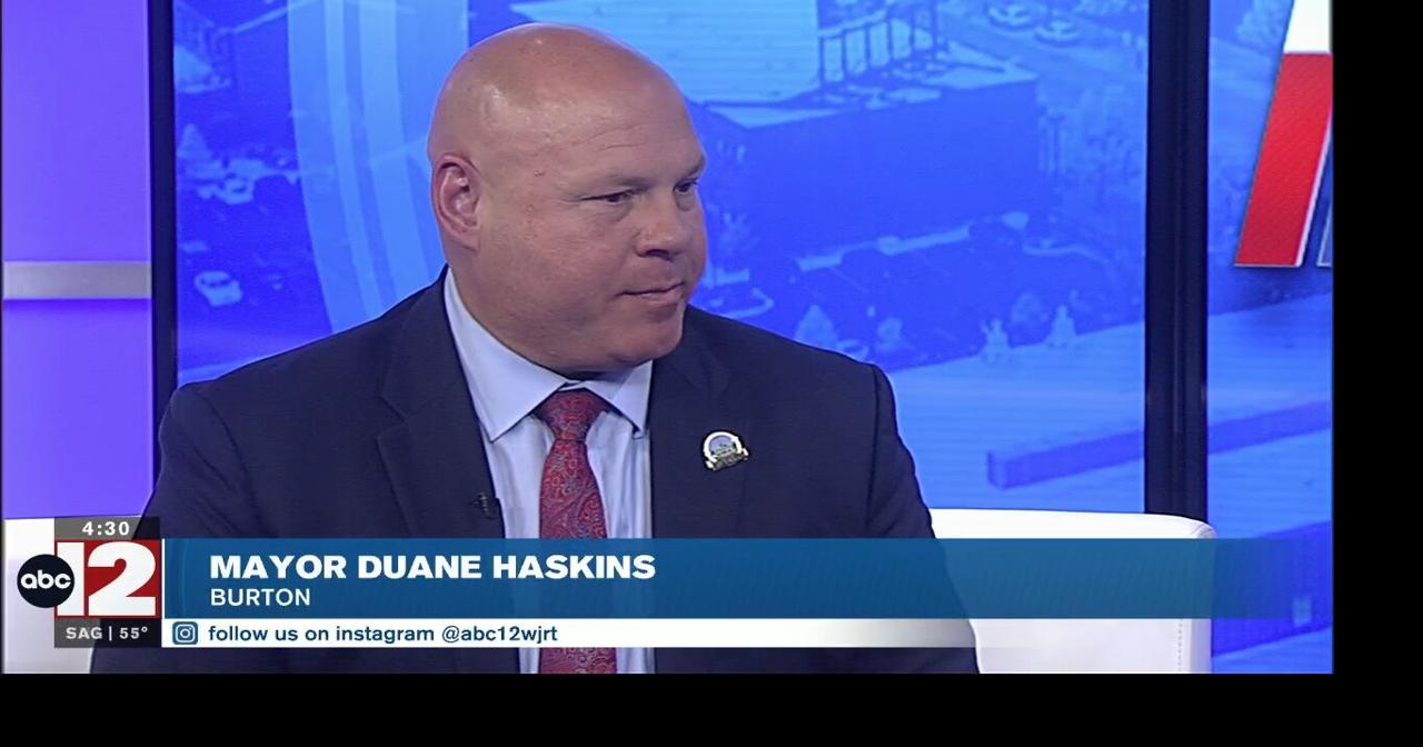 Burton's mayor Duane Haskins talks about the economic outlook of the city