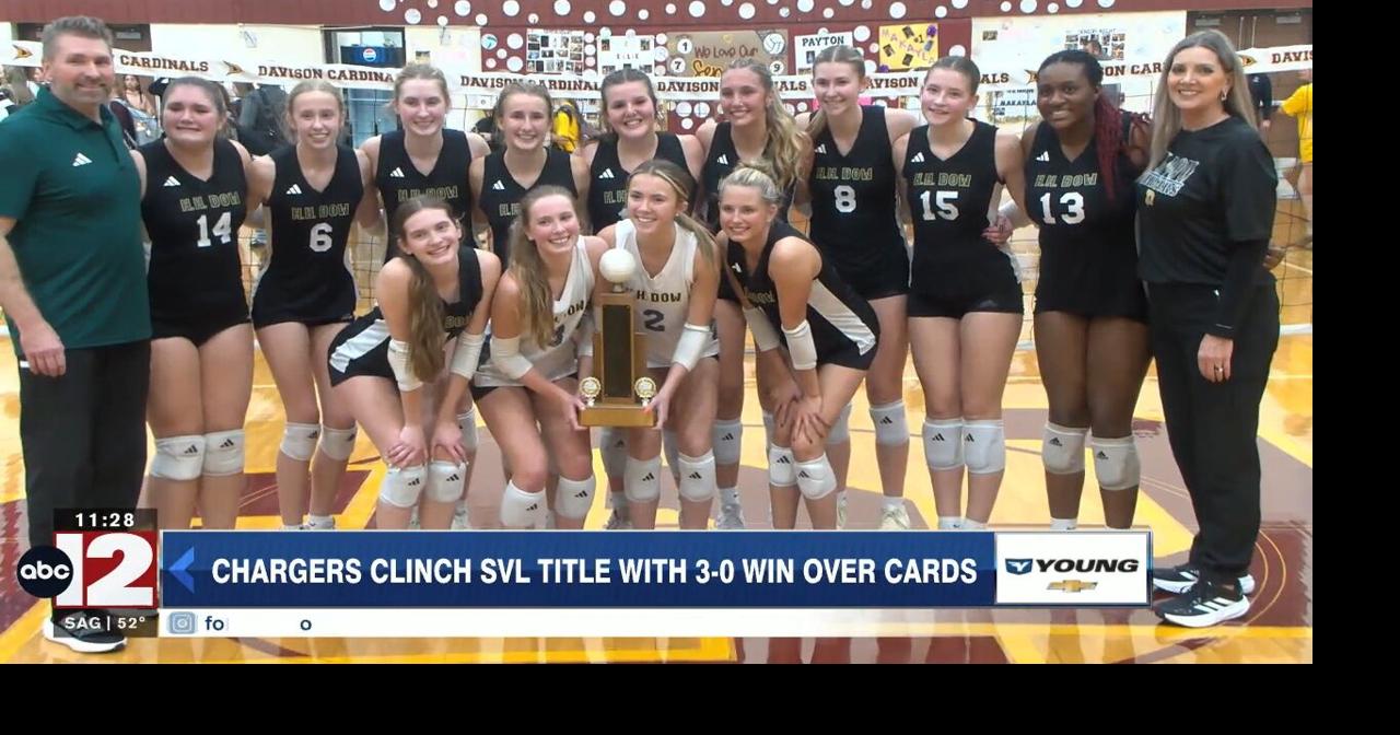 Dow Chargers Sweep Davison to Claim SVL Volleyball Championship ...