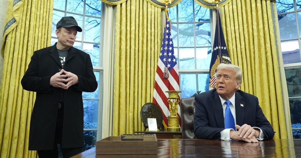 Trump and Musk in the Oval Office | | abc12.com
