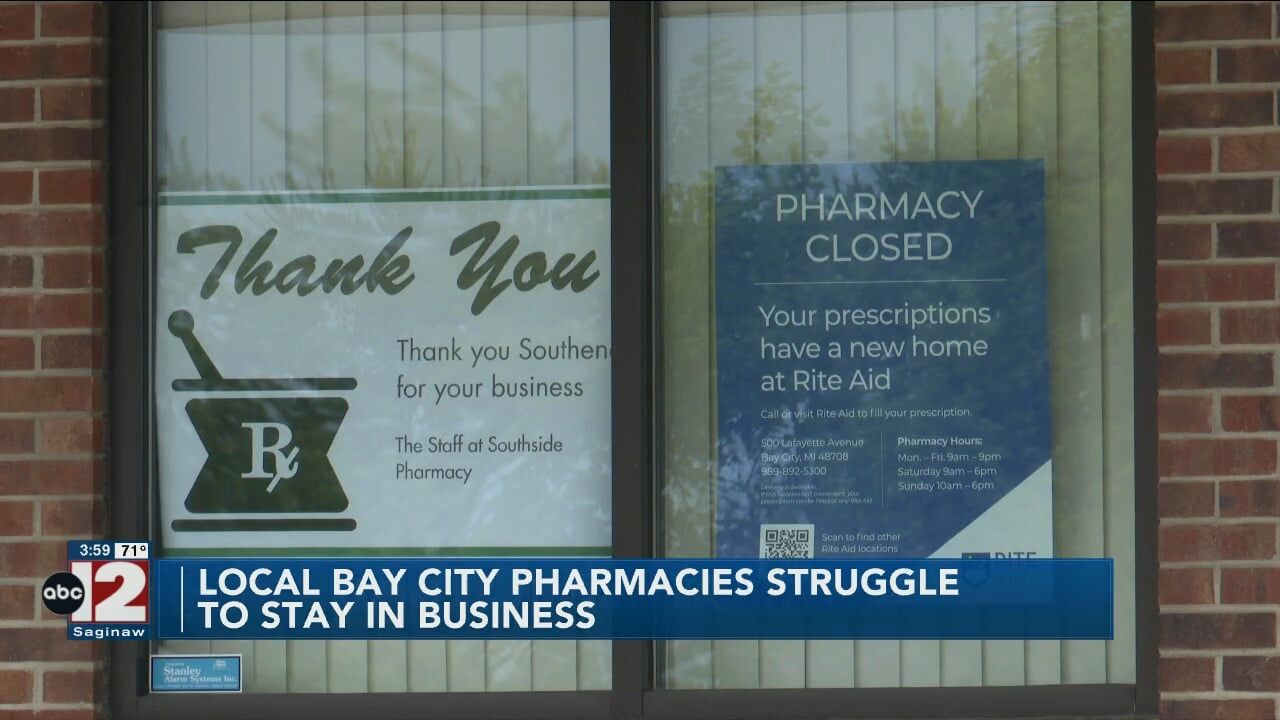 Local Bay City pharmacies struggle to stay in business