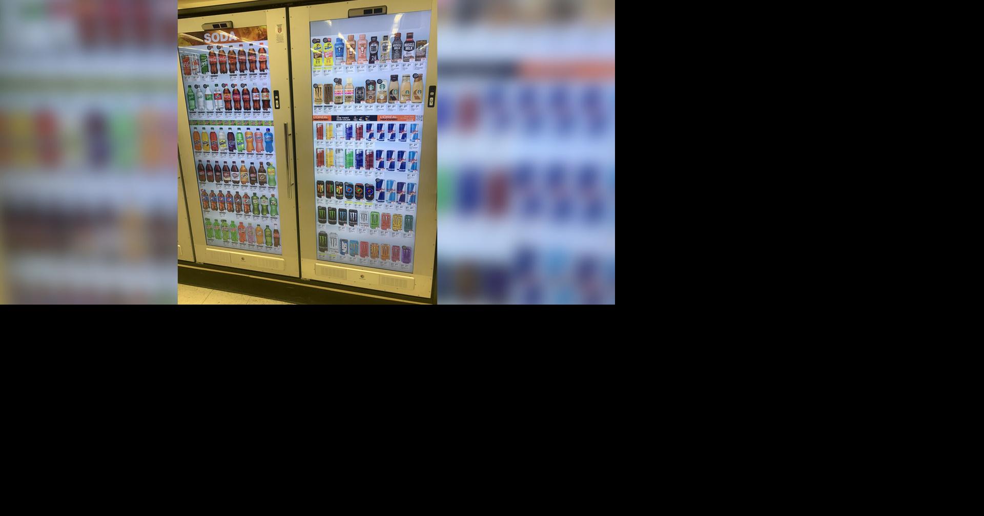 Walgreens replaced some fridge doors with screens. And some ...
