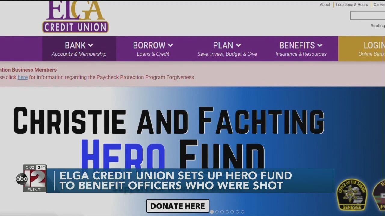 ELGA Credit Union sets up Hero Fund for the officers injured in Burton shooting