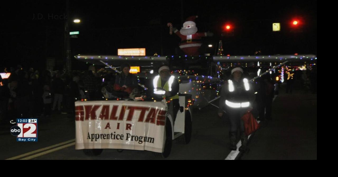 The annual Northern Lights Parade was held Saturday night in Oscoda