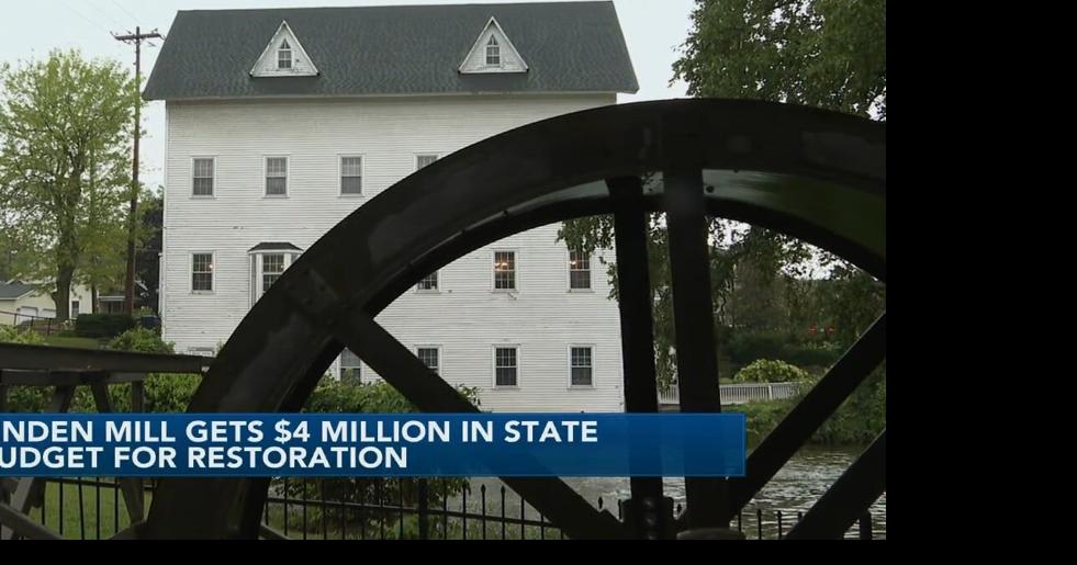 Linden Mill gets 4 million for restorations from state budget News