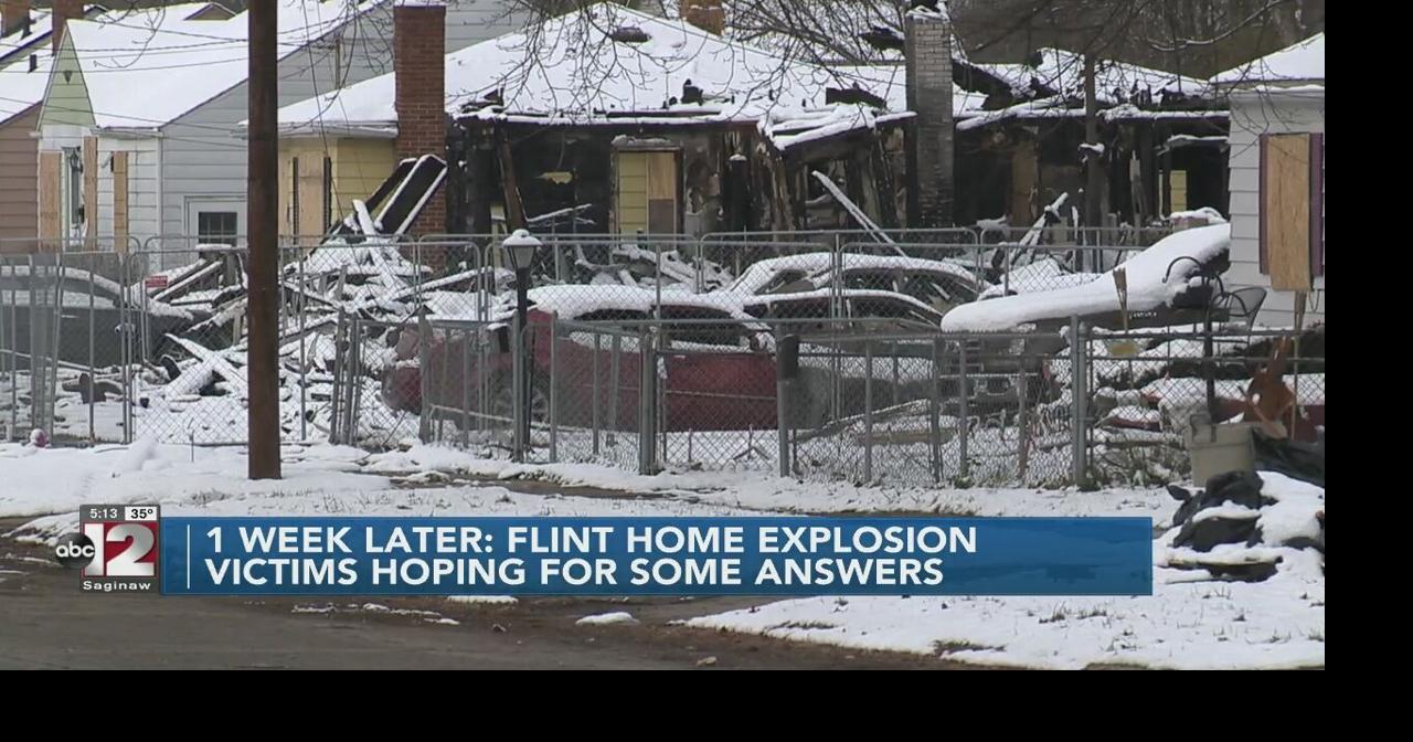 1 week later Flint home explosion victims continue to gather personal