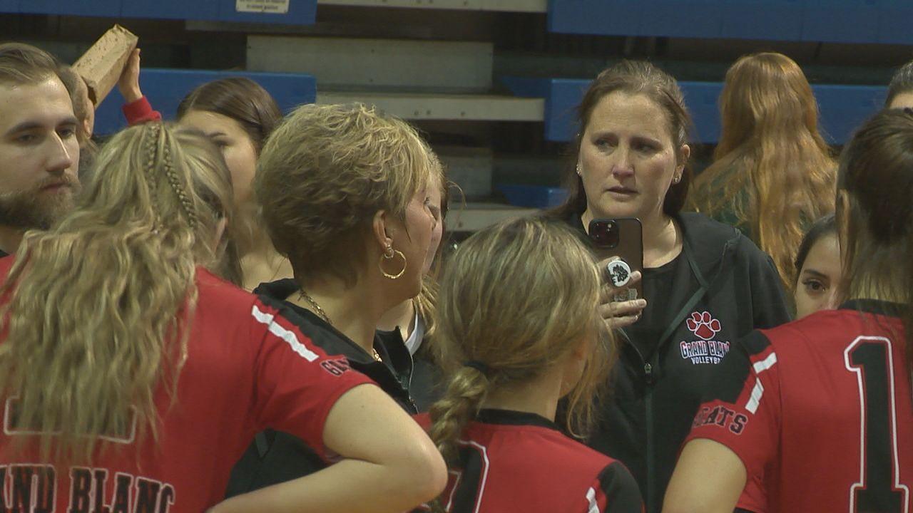 Grand Blanc head coach Renee Madison abc12 com