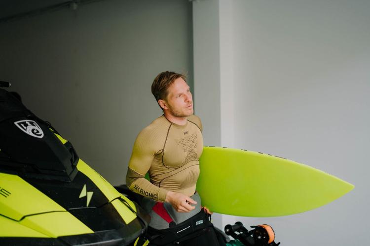 Sebastian Steudtner says he has surfed a world record wave of 93.7 feet