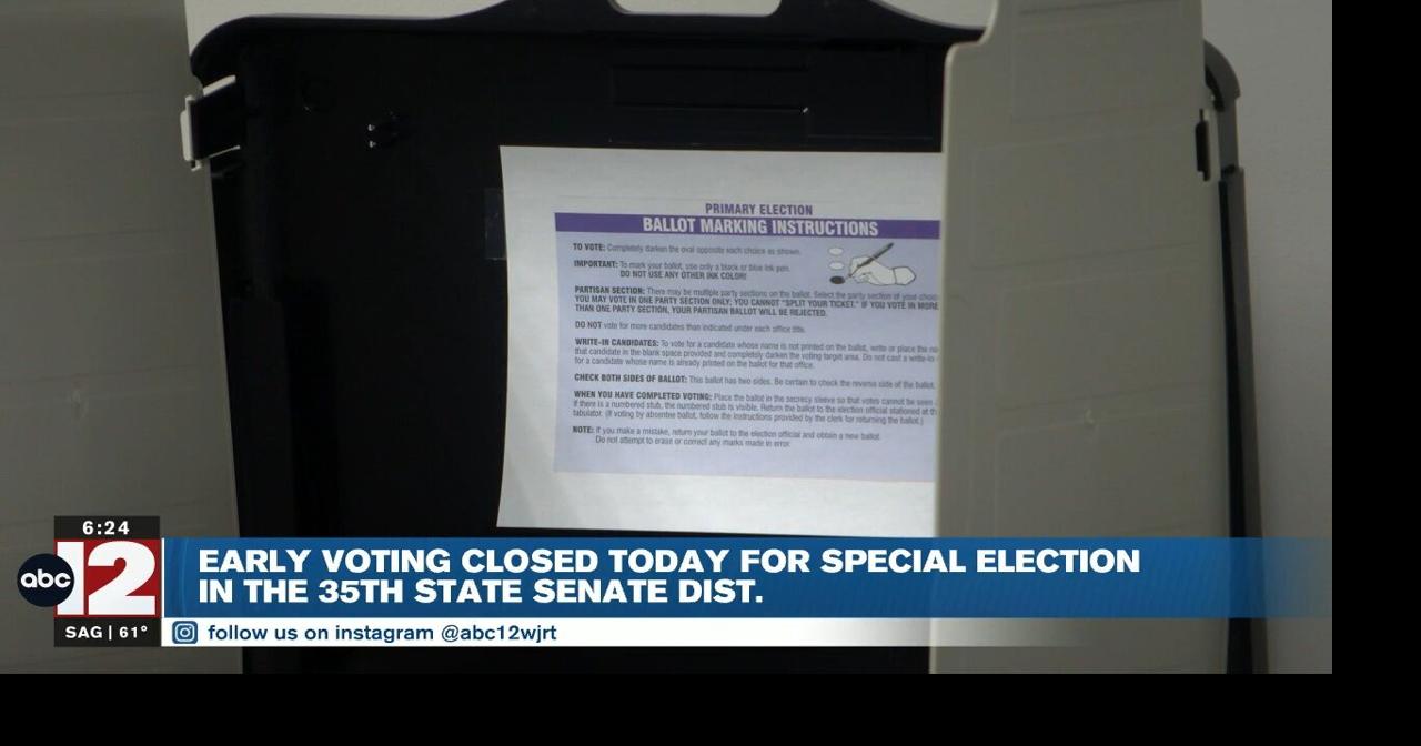Saginaw County wraps early voting for May 5 election | Video | abc12.com