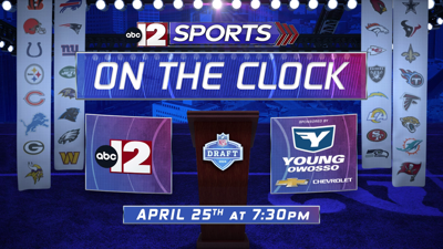 Watch ABC 12 s On the Clock NFL Draft special Sports abc12