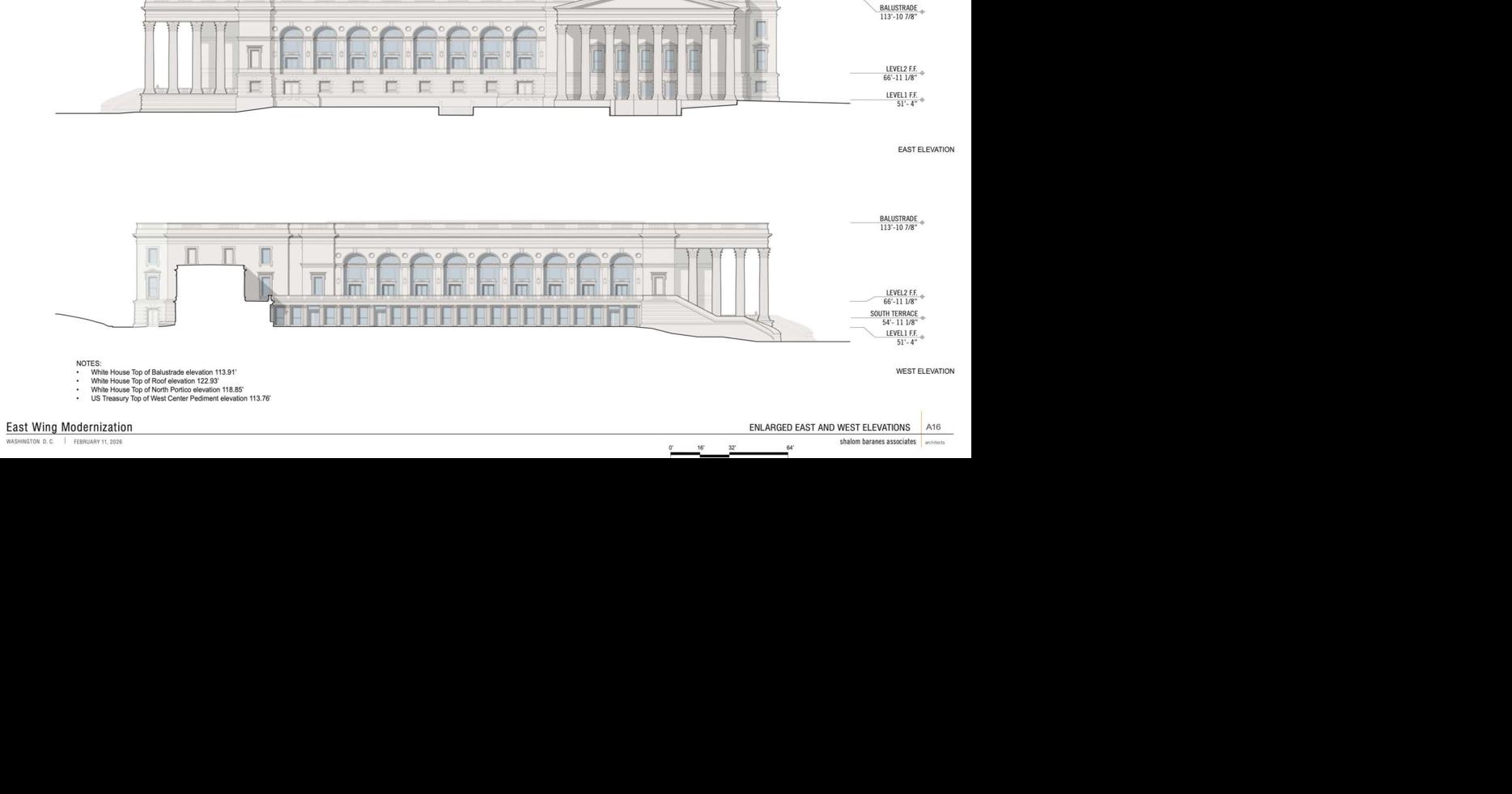 Architect submits most-detailed renderings so far for White House ...