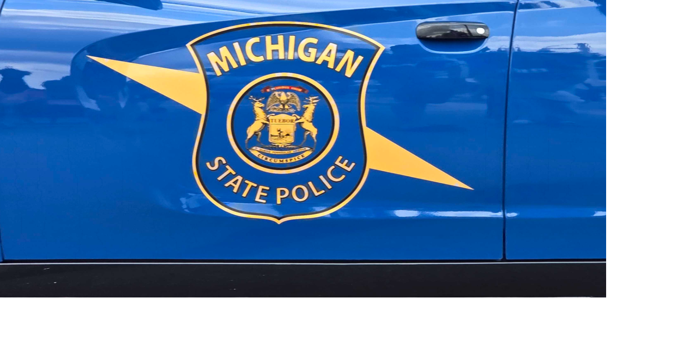 Woman hospitalized after a crash involving Michigan State Police