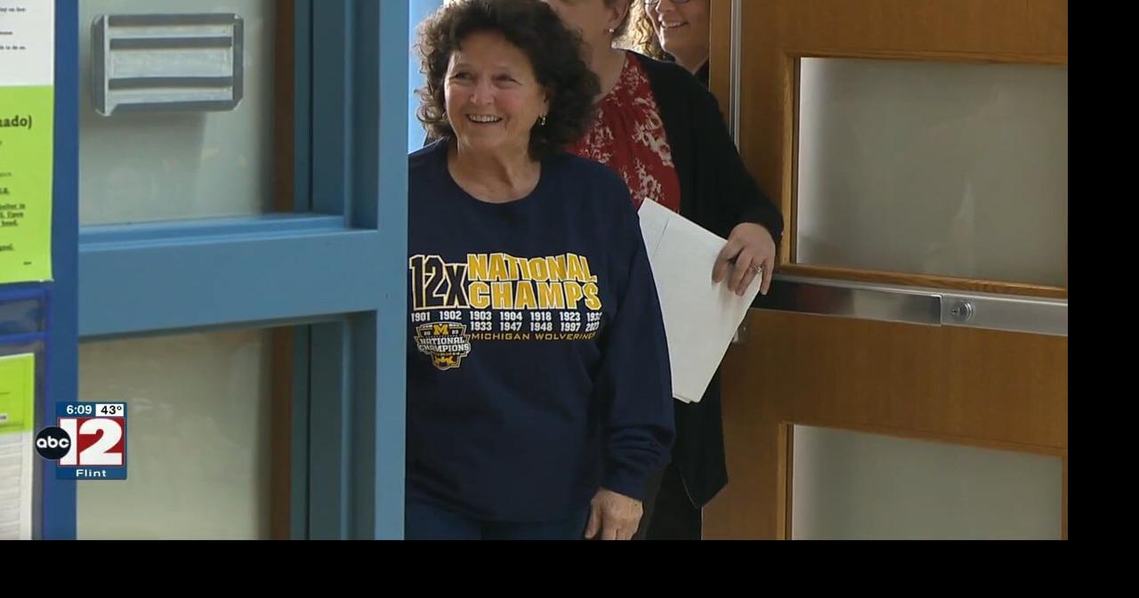 Grand Blanc schools honor teacher in 50th year of education Video