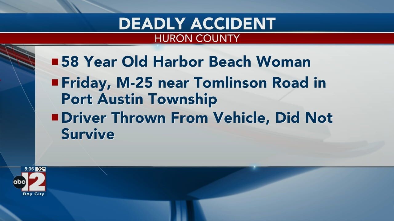 Fuel truck crash claims life of 58 year old Harbor Beach woman