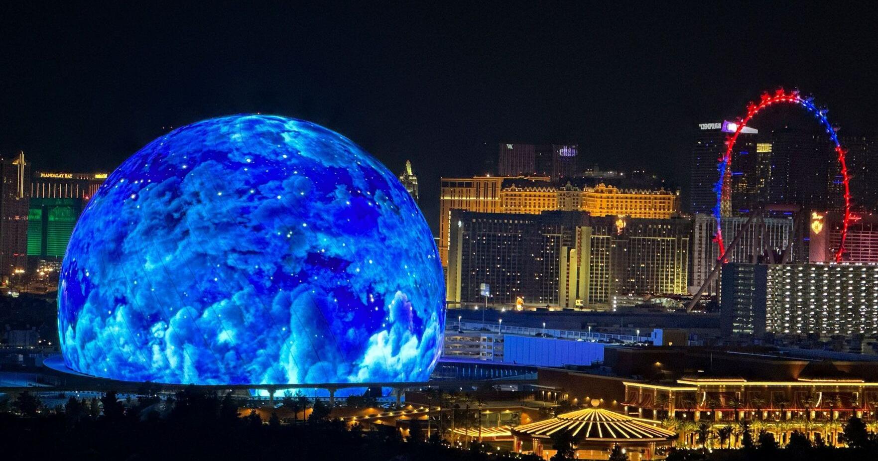 Futuristic entertainment venue in Las Vegas is world's largest sphere | National - Vimarsana News