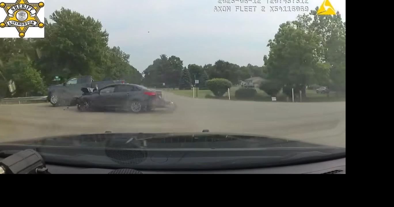 Fenton police chase ends with crash in rural Livingston County | Crime ...