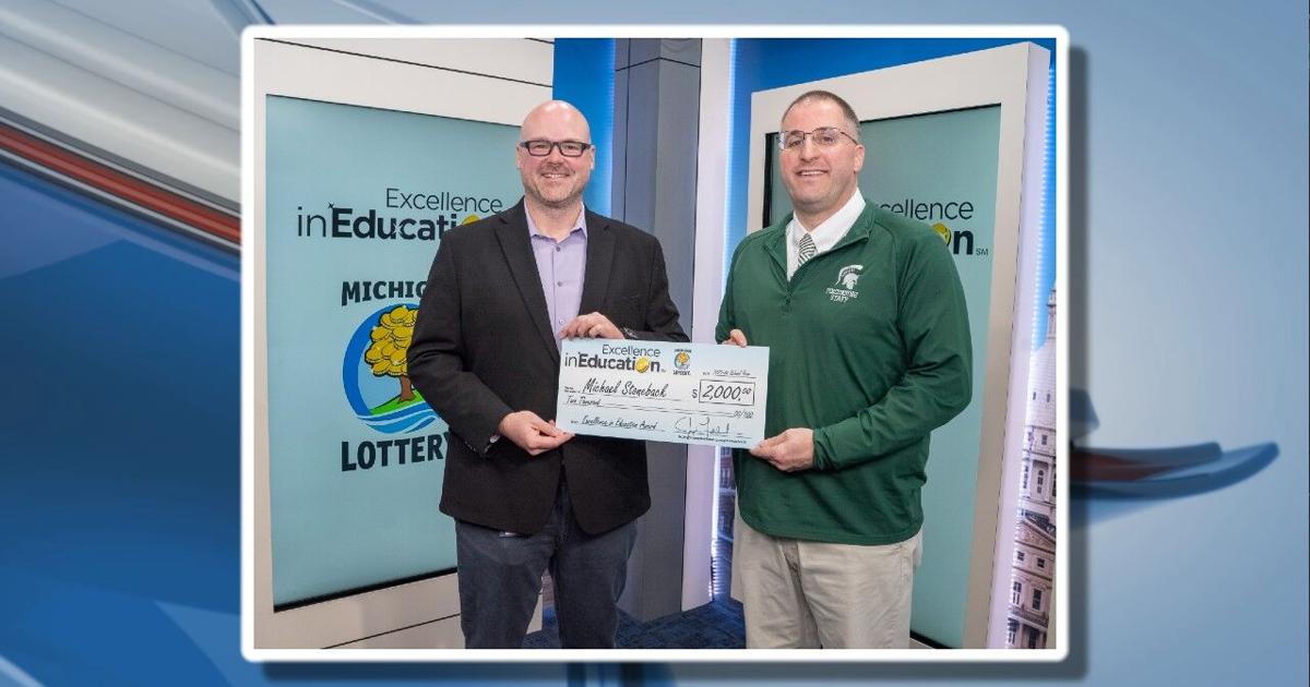 Hugh P Ringer Pinconning High teacher receives Excellence in Education honor ...