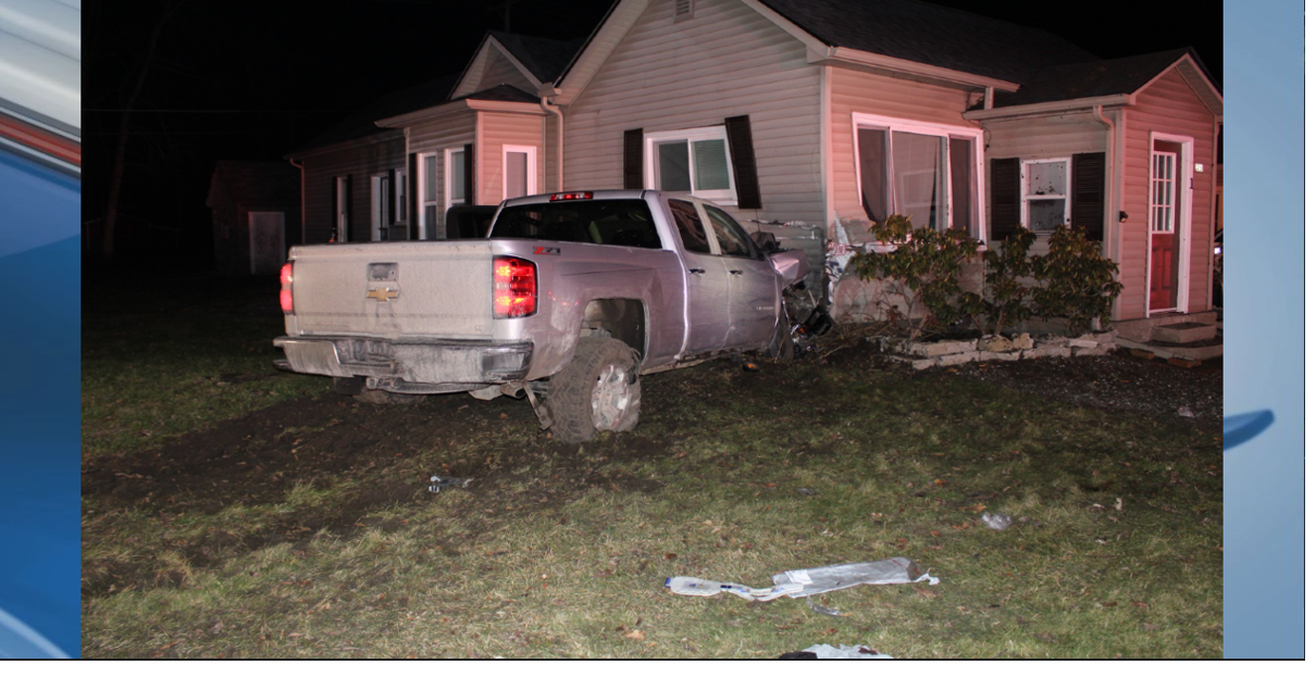 Multiple county chase ends with a man crashing into an unoccupied house ...