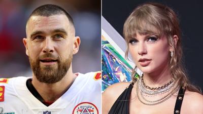 Travis Kelce on Taylor Swift: 'I threw the ball in her court' |  Entertainment | abc12.com