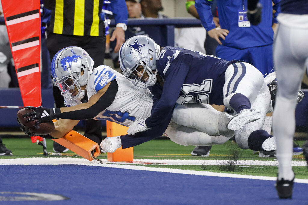 Cowboys deny Lions on 2-point try for 20-19 win | Sports | abc12.com