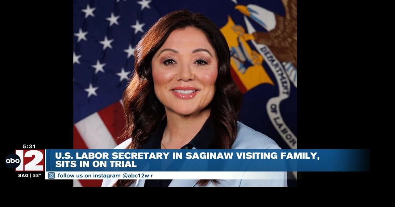 U.S. Labor Secretary visiting family in mid-Michigan, sits in on ...