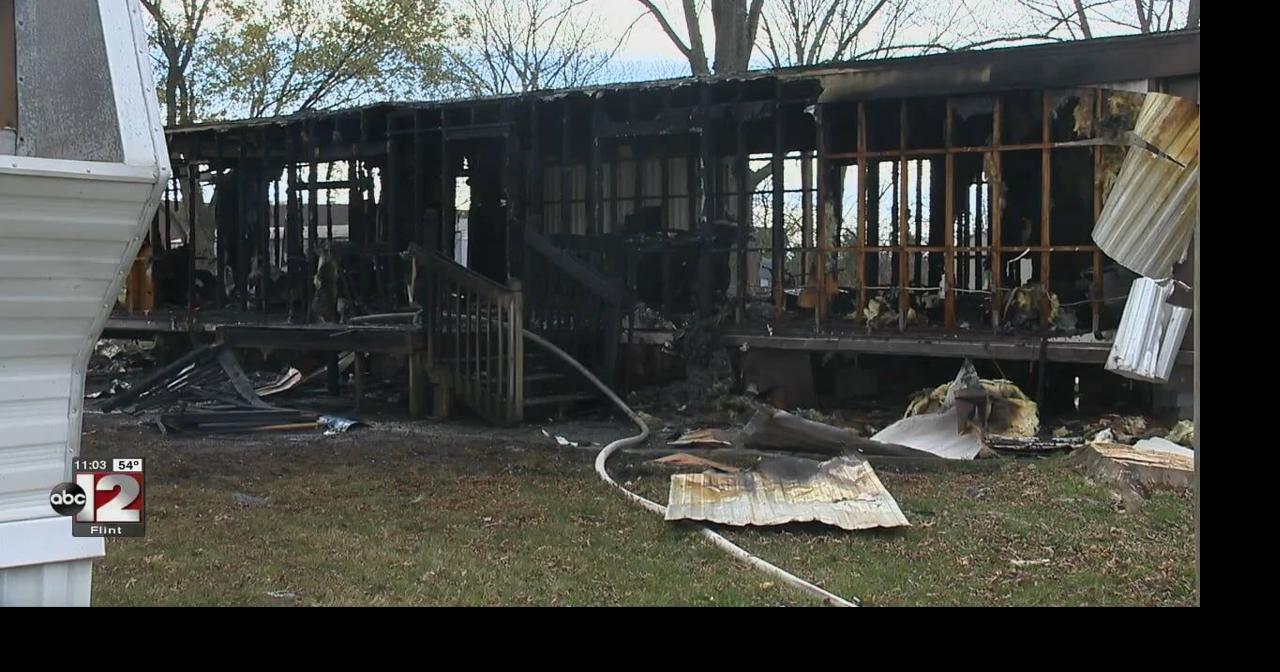 Mobile home fire in Flint Township leaves resident injured | Local ...