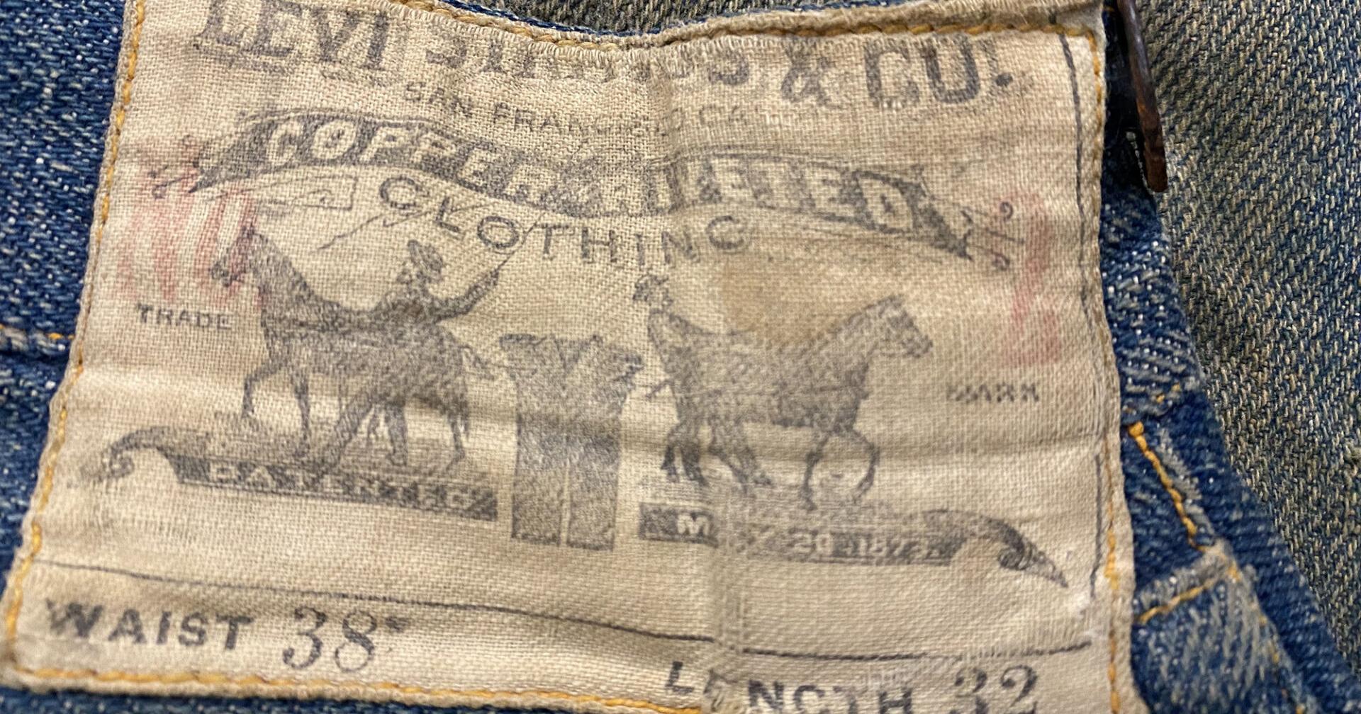 19th-century Levi's jeans found in mine shaft sell for more than $87,000 - Vimarsana News